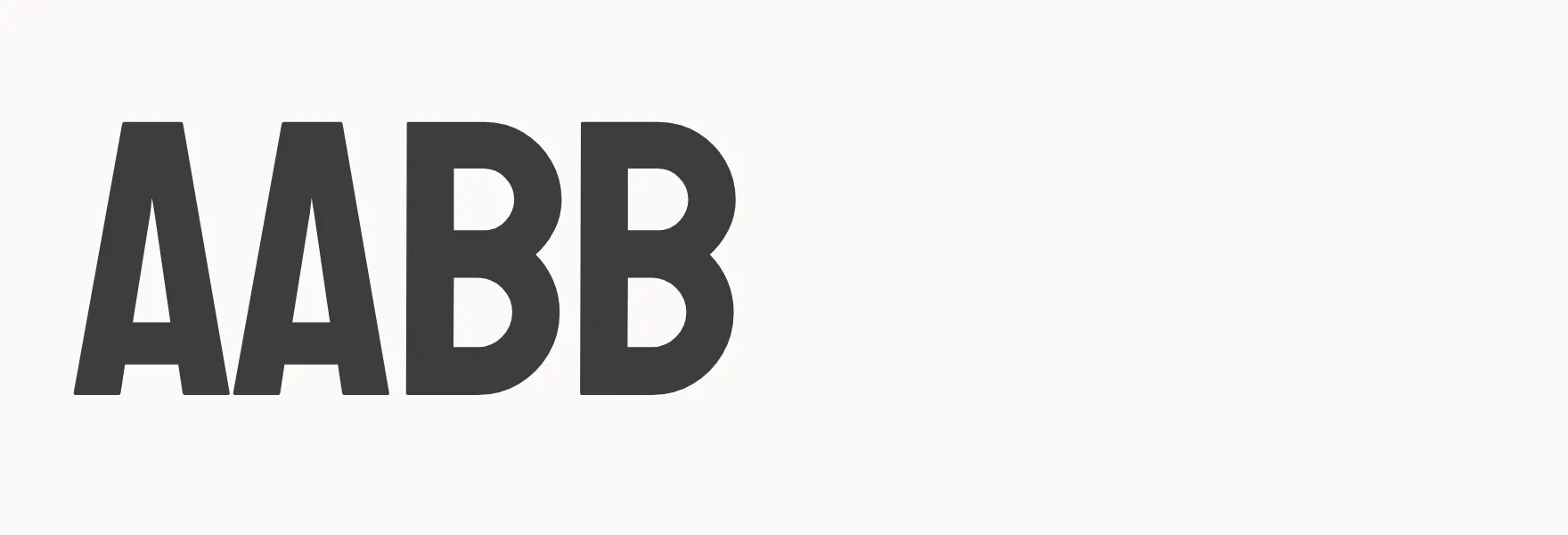 Staatliches: AaBb